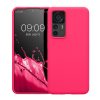 Kwmobile tok Xiaomi 12T/12T Pro készülékhez, rózsaszín, szilikon, KWM000017RL012C