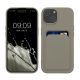 Kwmobile tok Apple iPhone 15-höz, szürke, szilikon, KWM000020EM011C