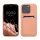 Kwmobile tok Apple iPhone 15 Pro készülékhez, világos rózsaszín, szilikon, KWM000020EO008C