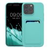 Kwmobile tok Apple iPhone 15 Pro Max-hoz, világoszöld, szilikon, KWM000020EP009C