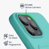 Kwmobile tok Apple iPhone 15 Pro Max-hoz, világoszöld, szilikon, KWM000020EP009C