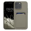 Kwmobile tok Apple iPhone 15 Pro Max-hoz, szürke, szilikon, KWM000020EP011C