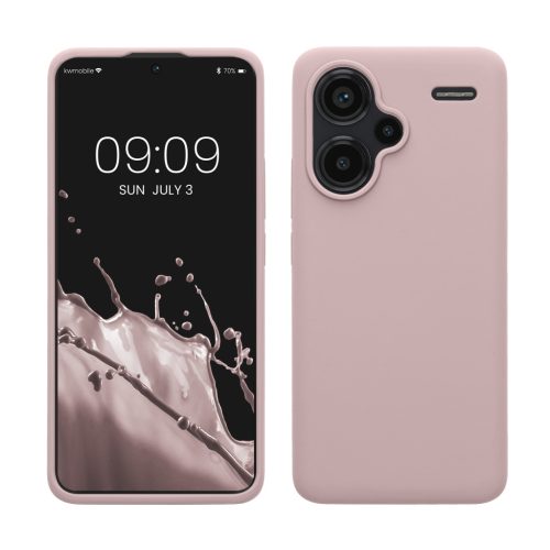 Kwmobile tok Xiaomi Redmi Note 13 Pro Plus 5G-hez, lila, szilikon, KWM000020KH014C