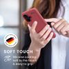 Kwmobile tok Xiaomi Redmi Note 13 Pro Plus 5G-hez, sötétrózsaszín, szilikon, KWM000020KH015C