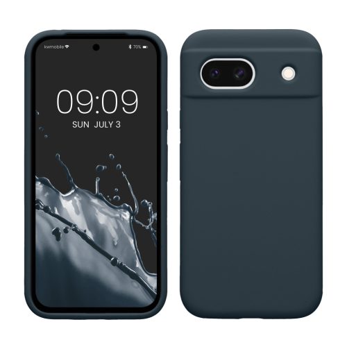Kwmobile Google Pixel 8a tok, sötétzöld, szilikon, KWM000020KQ016C