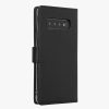 Kwmobile tok Samsung Galaxy S10 készülékhez, fekete, öko bőr/szilikon, KWM000021TZ001C