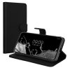 Kwmobile tok Samsung Galaxy A54 5G-hez, fekete, öko-bőr/szilikon, KWM000021UB001C