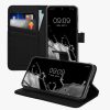 Kwmobile tok Samsung Galaxy A54 5G-hez, fekete, öko-bőr/szilikon, KWM000021UB001C