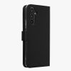 Kwmobile tok Samsung Galaxy A54 5G-hez, fekete, öko-bőr/szilikon, KWM000021UB001C