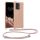 Kwmobile tok nyakpánttal Motorola Edge 40 Neo-hoz, krémszínű, szilikon, KWM000022NX004C