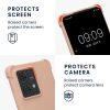 Kwmobile tok nyakpánttal Motorola Edge 40 Neo-hoz, krémszínű, szilikon, KWM000022NX004C