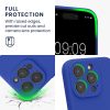 Kwmobile tok Apple iPhone 15 Pro készülékhez, kék, szilikon, KWM000022OM007C