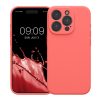 Kwmobile tok Apple iPhone 15 Pro készülékhez, rózsaszín, szilikon, KWM000022OM008C