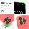 Kwmobile tok Apple iPhone 15 Pro készülékhez, rózsaszín, szilikon, KWM000022OM008C