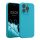 Kwmobile tok Apple iPhone 15 Pro készülékhez, világoskék, szilikon, KWM000022OM009C