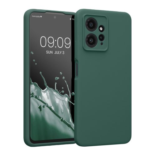 Kwmobile tok Xiaomi Redmi Note 12-höz, zöld, szilikon, KWM000018UL018C