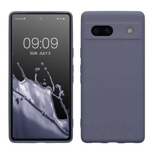 Kwmobile Google Pixel 7a tok, szürke, szilikon, KWM000019YF037C