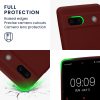 Kwmobile Google Pixel 7a tok, sötétpiros, szilikon, KWM000019YF039C