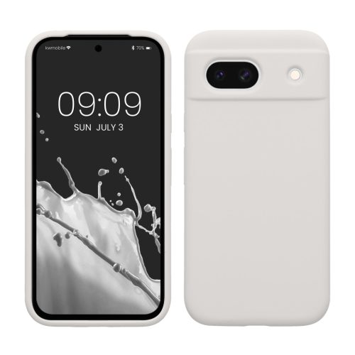 Kwmobile Google Pixel 8a tok, fehér, szilikon, KWM000020KQ022C