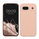 Kwmobile Google Pixel 8a tok, krémszínű, szilikon, KWM000020KU020C