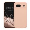 Kwmobile Google Pixel 8a tok, krémszínű, szilikon, KWM000020KU020C