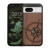 Kwmobile Google Pixel 8a tok, barna, fa/szilikon, KWM000020KV004C