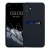 Kwmobile tok Samsung Galaxy A55 5G-hez, sötétkék, szilikon, KWM000021TH002C