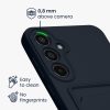 Kwmobile tok Samsung Galaxy A55 5G-hez, sötétkék, szilikon, KWM000021TH002C