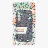 Kwmobile tok Samsung Galaxy A55 5G-hez, sötétkék, szilikon, KWM000021TH002C