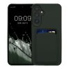 Kwmobile tok Samsung Galaxy A55 5G-hez, sötétzöld, szilikon, KWM000021TH003C