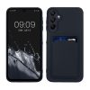 Kwmobile tok Samsung Galaxy A15 5G-hez, sötétkék, szilikon, KWM000021TI002C