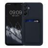 Kwmobile tok Samsung Galaxy A15 5G-hez, sötétkék, szilikon, KWM000021TI002C