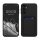 Kwmobile tok Samsung Galaxy A25-höz, fekete, szilikon, KWM000021TJ001C