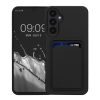 Kwmobile tok Samsung Galaxy A25-höz, fekete, szilikon, KWM000021TJ001C