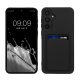 Kwmobile tok Samsung Galaxy A35-höz, fekete, szilikon, KWM000021TK001C