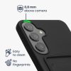 Kwmobile tok Samsung Galaxy S24 Plus-hoz, fekete, szilikon, KWM000021TM001C