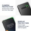 Kwmobile tok levehető nyakpánttal Samsung Galaxy S10 készülékhez, átlátszó/fekete, szilikon, KWM000021UJ001C