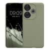 Kwmobile Poco F6 tok, világoszöld, szilikon, KWM000020OW002C