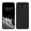 Kwmobile Poco F6 Pro tok, fekete, szilikon, KWM000020PN001C