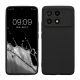 Kwmobile Poco F6 Pro tok, fekete, szilikon, KWM000020PN001C