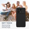 Kwmobile Poco F6 Pro tok, fekete, szilikon, KWM000020PN001C