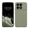 Kwmobile Poco F6 Pro tok, világoszöld, szilikon, KWM000020PN002C