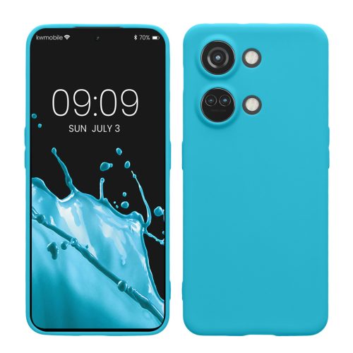 Kwmobile OnePlus Nord 3 5G tok, világoskék, szilikon, KWM0000204U009C
