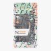 Kwmobile tok nyakpánttal Samsung Galaxy A55 5G-hez, fekete, szilikon, KWM000021UM001C