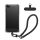 Kwmobile tok levehető nyakpánttal Apple iPhone SE (2022)/iPhone SE (2020)/iPhone 8 készülékhez, átlátszó/fekete, szilikon, KWM000022TJ001C