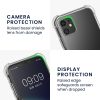 Kwmobile tok levehető nyakpánttal Apple iPhone 11-hez, átlátszó/fekete, szilikon, KWM000022TK001C