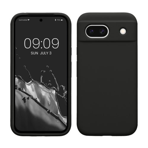 Kwmobile Google Pixel 8a tok, fekete, szilikon, KWM000020KQ029C