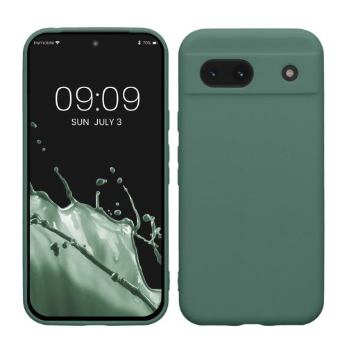 Kwmobile Google Pixel 8a tok, zöld, szilikon, KWM000020KU026C