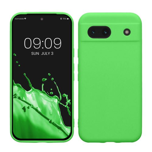 Kwmobile Google Pixel 8a tok, zöld, szilikon, KWM000020KU027C
