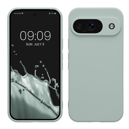 Kwmobile Google Pixel 9 tok, világoszöld, szilikon, KWM000020PG005C